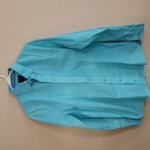 F/X Fusion Long Sleeve Flip Cuff Shirt Size L